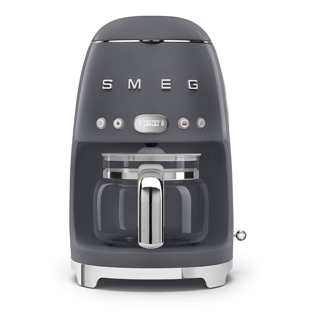 Smeg 10 Cup Drip Coffee - Grey