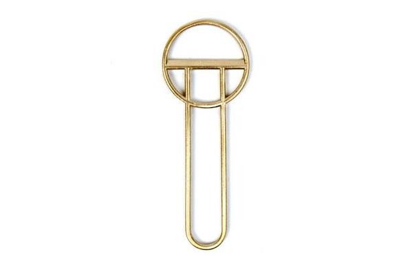 Brass Crest Bottle Opener