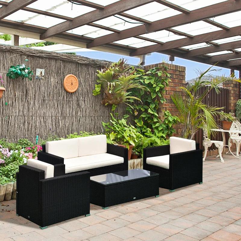 Outsunny 4 piece patio set hotsell
