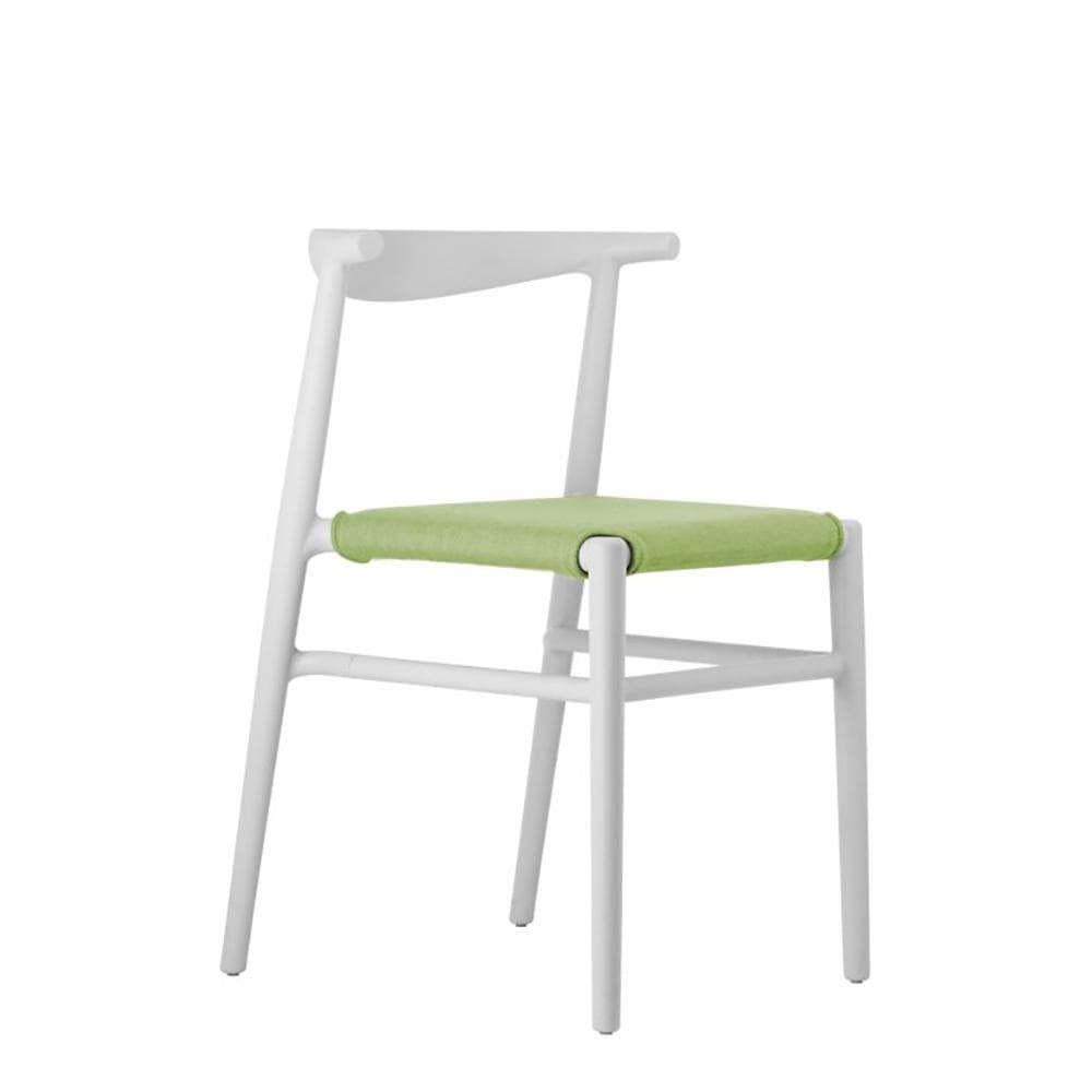 JOI Twenty white / lime green - Kitchen & Dining Room Chairs by TOOU