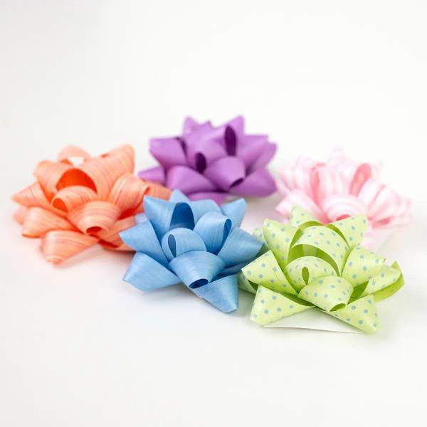 Eco Gift Bows • Artisanal Natural Cotton • Soft Colors Mix - Thirty Six Knots - thirtysixknots.com