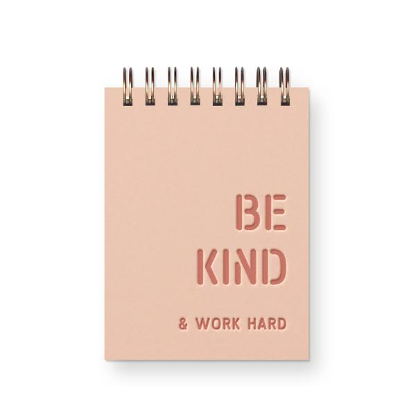 Be Kind Mini Jotter Notebook Seashell Cover | Canyon Ink - Thirty Six Knots - thirtysixknots.com