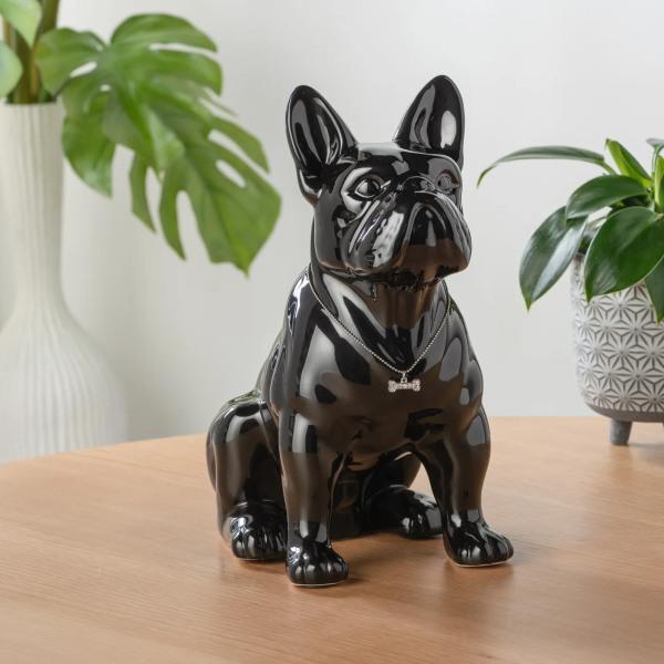 SITTING CERAMIC FRENCH BULLDOG - Thirty Six Knots - thirtysixknots.com