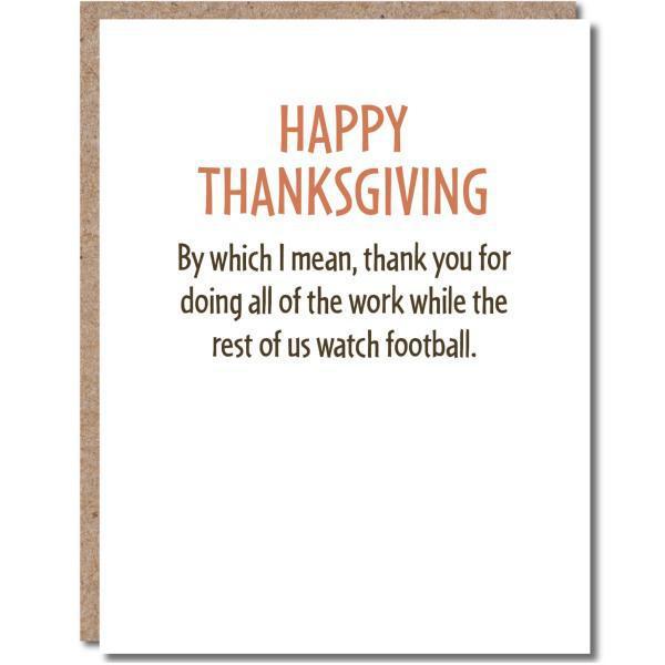 Thanksgiving Card - Hostess Thank You Card - Host Gift - Thirty Six Knots - thirtysixknots.com