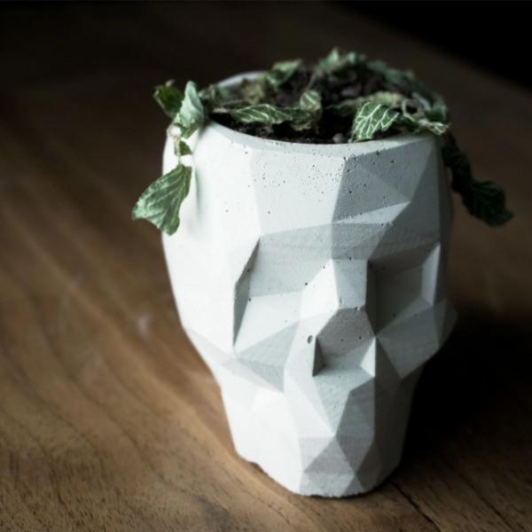 Geo Skull Planters - Thirty Six Knots - thirtysixknots.com