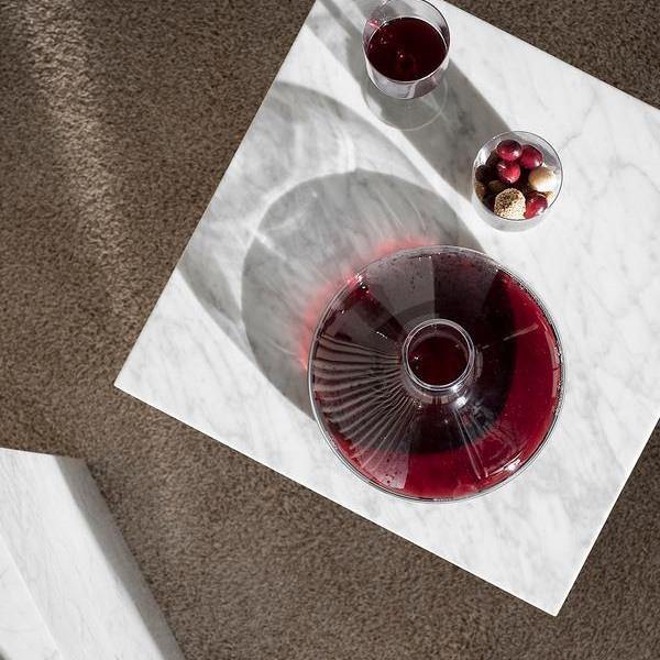 Audo Copenhagen Wine Breather Deluxe, Stainless Steel - Thirty Six Knots - thirtysixknots.com