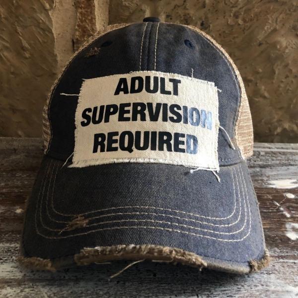 Adult Supervision Required Hat - Thirty Six Knots - thirtysixknots.com