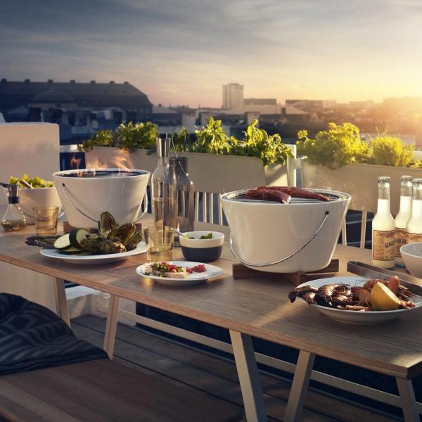 Eva Solo Porcelain Table Grill - Thirty Six Knots - thirtysixknots.com