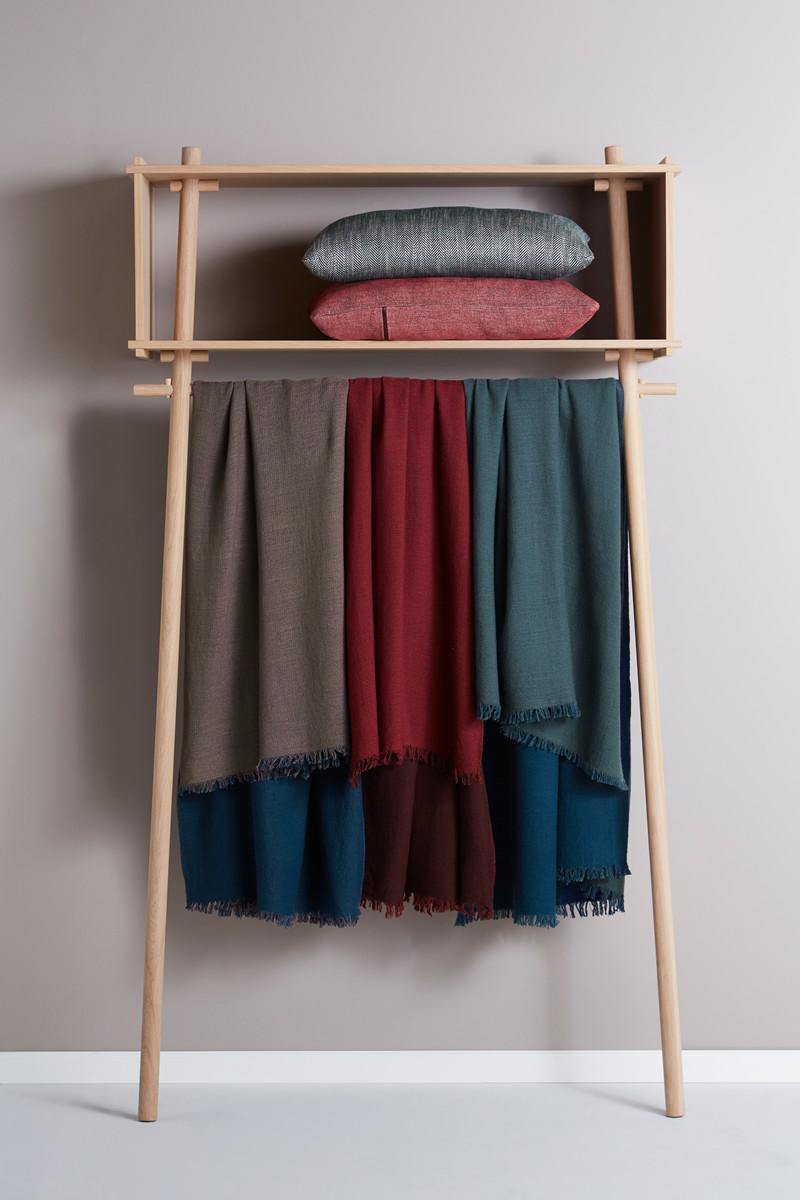 Double throw, navy blue/terra beige - Thirty Six Knots - thirtysixknots.com