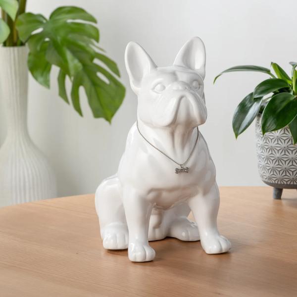 SITTING CERAMIC FRENCH BULLDOG - Thirty Six Knots - thirtysixknots.com