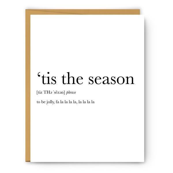 Tis The Season To Be Jolly - Greeting Card - Thirty Six Knots - thirtysixknots.com