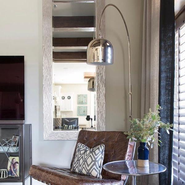 Regina Andrew Arc Floor Lamp With Metal Shade - Thirty Six Knots - thirtysixknots.com