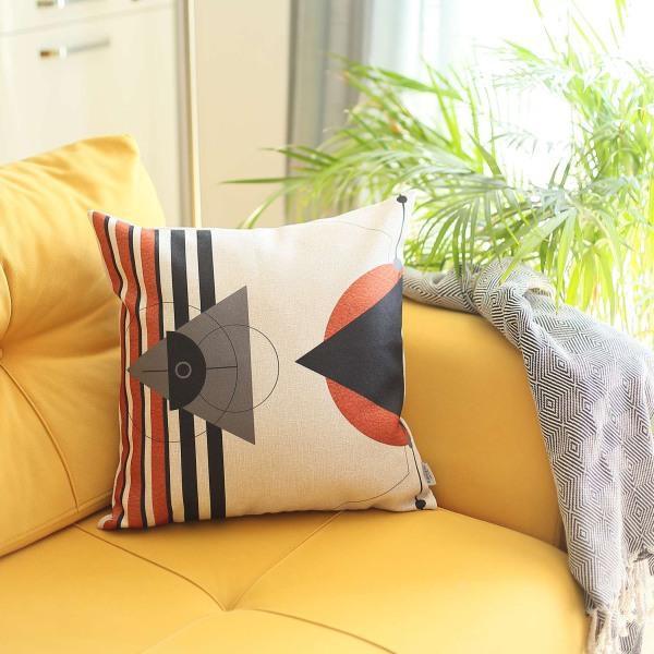 Boho-Chic Decorative Printed Jacquard Pillow - Thirty Six Knots - thirtysixknots.com