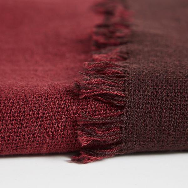 Double throw, Indian red/chestnut brown - Thirty Six Knots - thirtysixknots.com