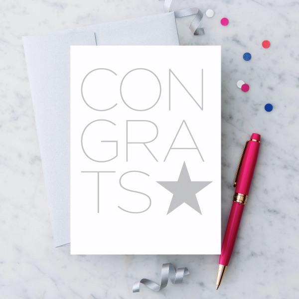 "Congrats.” Greeting Card - Thirty Six Knots - thirtysixknots.com