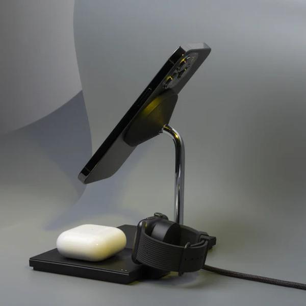 Native Union SNAP 3-IN-1 MAGNETIC WIRELESS CHARGER - Thirty Six Knots - thirtysixknots.com