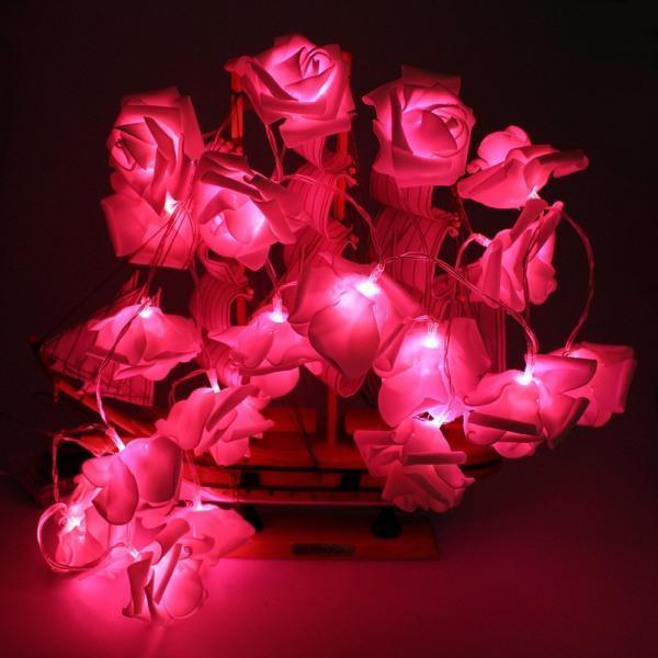 Romantic Flower Rose Fairy Light - Thirty Six Knots - thirtysixknots.com