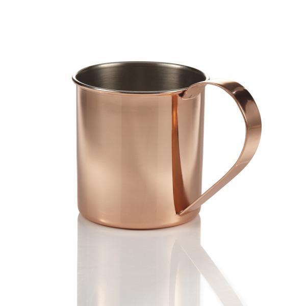 Moscow Mule Copper and Stainless Steel Straight Shaped Mug 20oz - Thirty Six Knots - thirtysixknots.com
