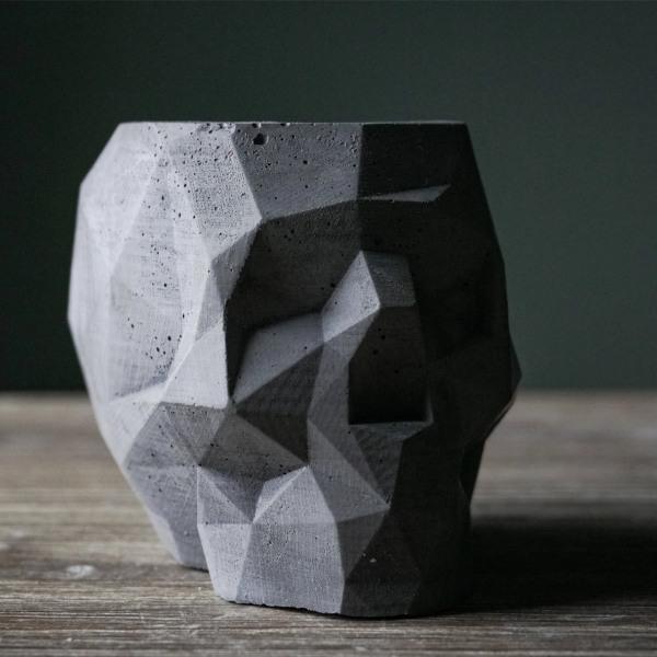 Geo Skull Planters - Thirty Six Knots - thirtysixknots.com