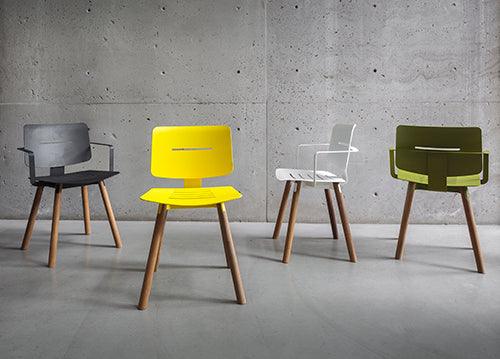 COCO SIDE CHAIR WITH ALUMINUM LEGS - Thirty Six Knots - thirtysixknots.com
