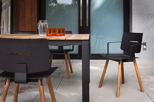 COCO ARMCHAIR WITH ALUMINUM LEGS - Thirty Six Knots - thirtysixknots.com