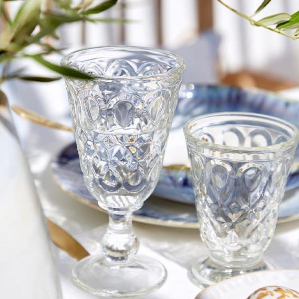 Costa Nova Vitral Collection Water Glass - Thirty Six Knots - thirtysixknots.com