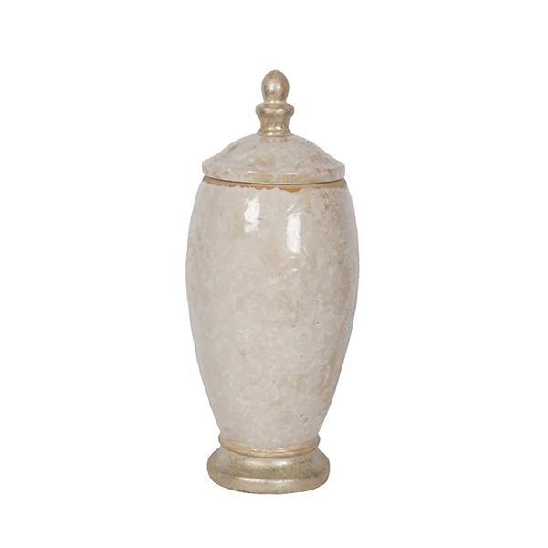 Cream Terracotta Jar - Thirty Six Knots - thirtysixknots.com