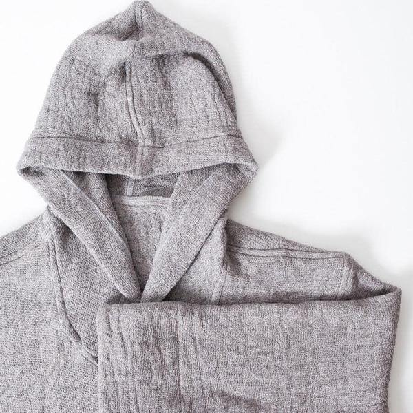 Lana Bathrobe - Grey - Thirty Six Knots - thirtysixknots.com