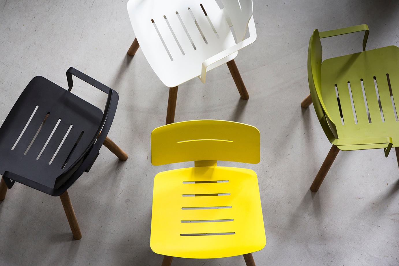 COCO ARMCHAIR WITH ALUMINUM LEGS - Thirty Six Knots - thirtysixknots.com