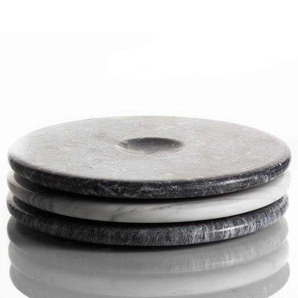 Moon Plate Marble - Thirty Six Knots - thirtysixknots.com