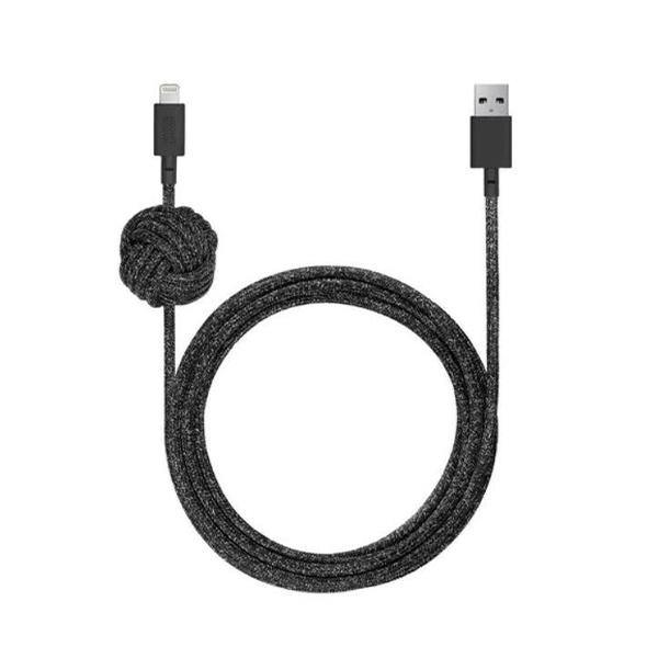 Native Union Night Cable Apple Lightning (USB-A TO LIGHTNING) - Thirty Six Knots - thirtysixknots.com