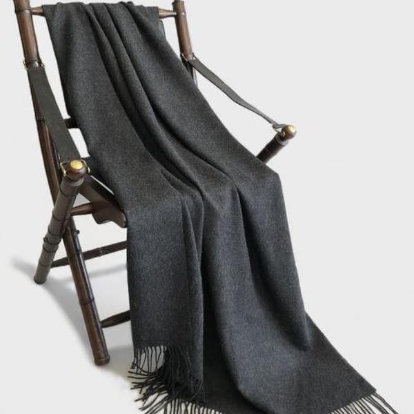 Latierra Baby Alpaca Solid Throw - Thirty Six Knots - thirtysixknots.com