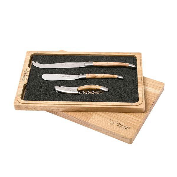 Wine and Cheese Set, Olivewood - Thirty Six Knots - thirtysixknots.com