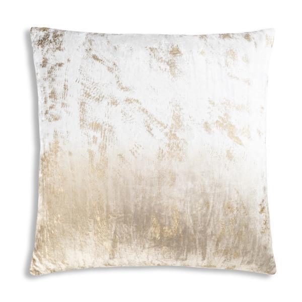 Raina Ivory Ombre Velvet Pillow - Thirty Six Knots - thirtysixknots.com