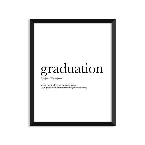 Graduation Definition - Unframed Art Print - Thirty Six Knots - thirtysixknots.com