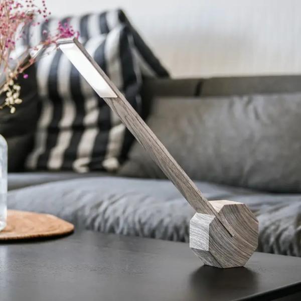 Gingko Octagon One Portable Desk Lamp - Thirty Six Knots - thirtysixknots.com