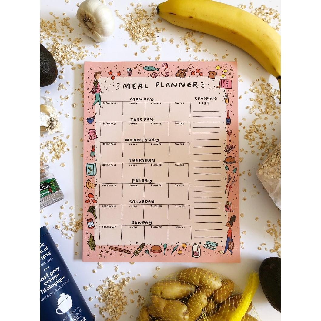 Meal Planner Notepad - Thirty Six Knots - thirtysixknots.com