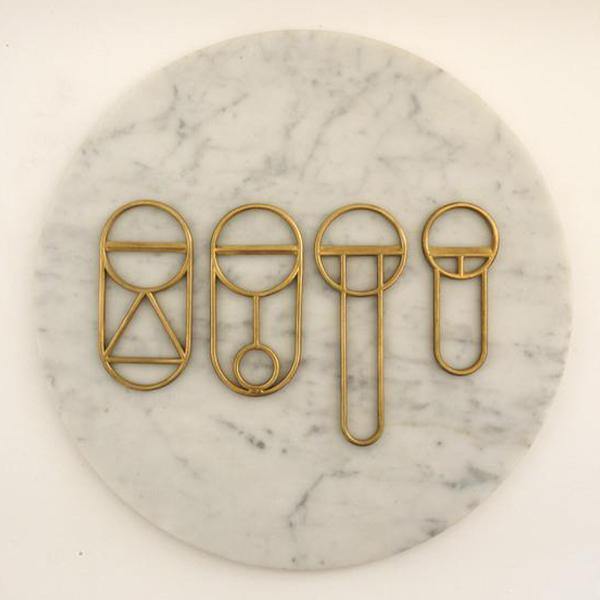Brass Crest Bottle Opener - Thirty Six Knots - thirtysixknots.com