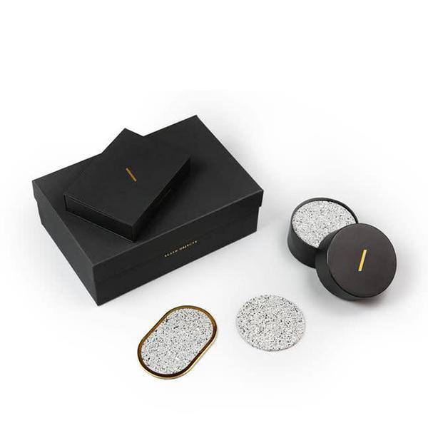 Brass Ring Rubber Coasters - Set of 4 - Thirty Six Knots - thirtysixknots.com