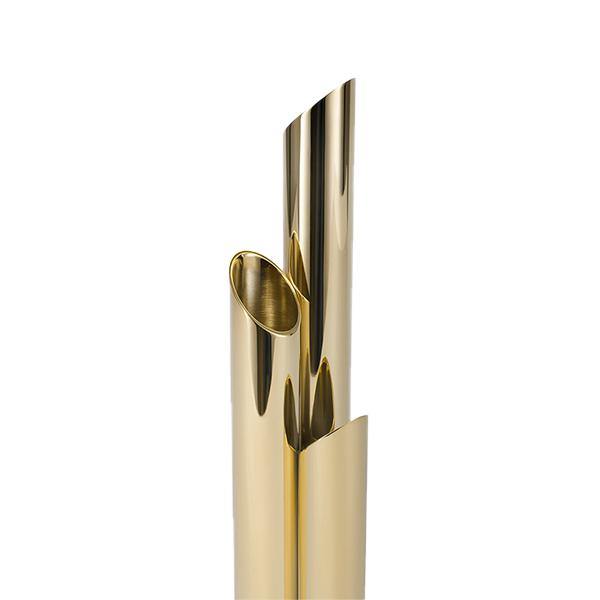 Skultuna Brass Tatlin Vase - Thirty Six Knots - thirtysixknots.com