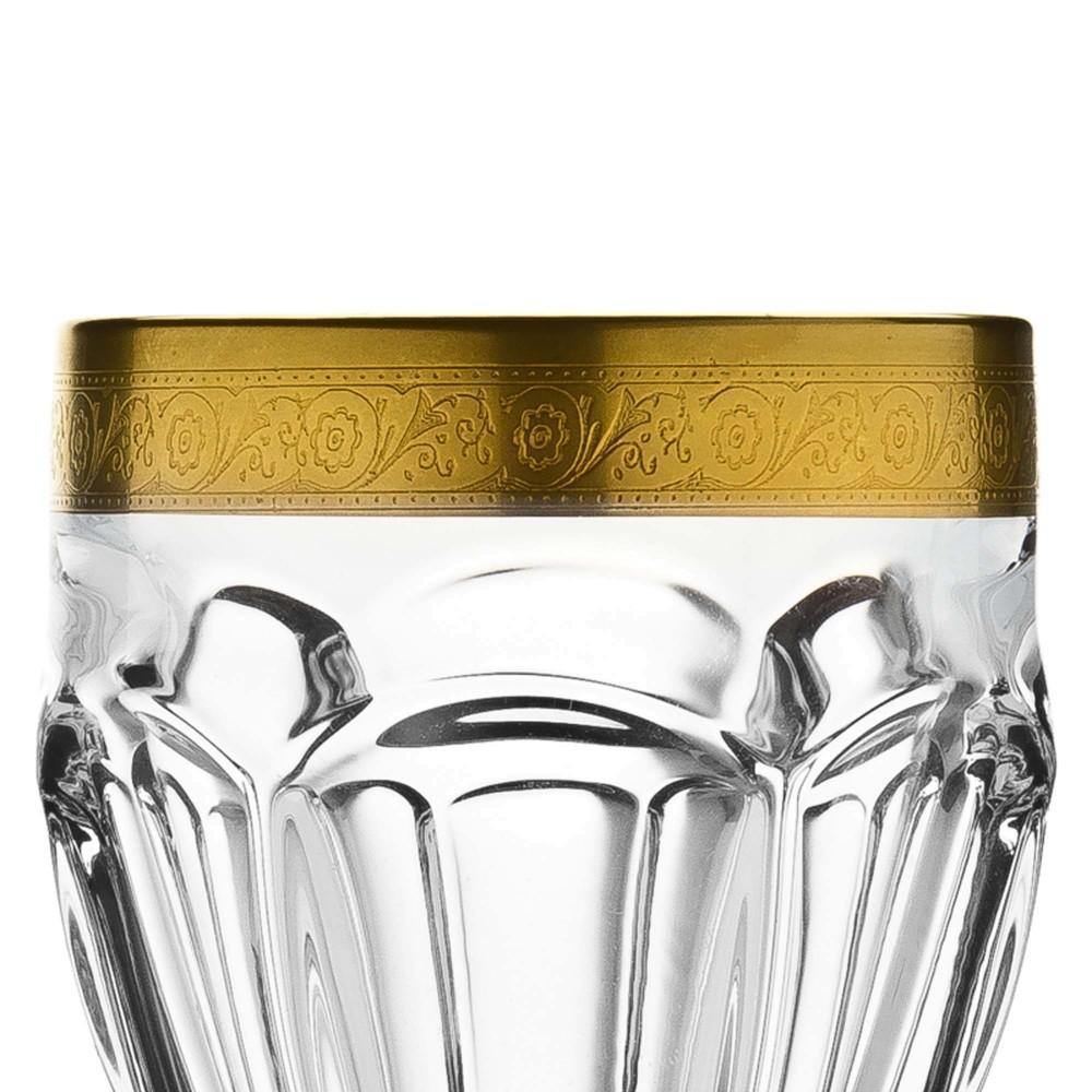 Crystalite Bohemia Safari Gold Highball Tumbler 300ml Set of 6 - Thirty Six Knots - thirtysixknots.com