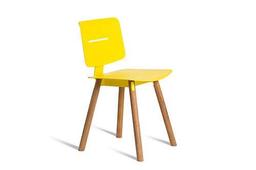 COCO SIDE CHAIR WITH ALUMINUM LEGS - Thirty Six Knots - thirtysixknots.com