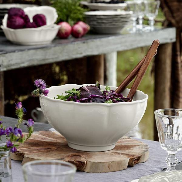 Costa Nova Village Collection Salad Bowl White - Thirty Six Knots - thirtysixknots.com