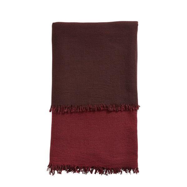 Double throw, Indian red/chestnut brown - Thirty Six Knots - thirtysixknots.com