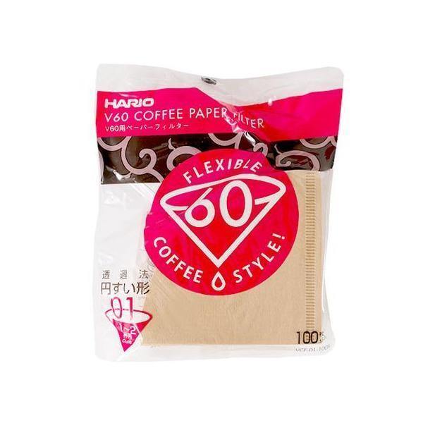 Hario V60-01 Brown Filters - 100 Pack - Thirty Six Knots - thirtysixknots.com