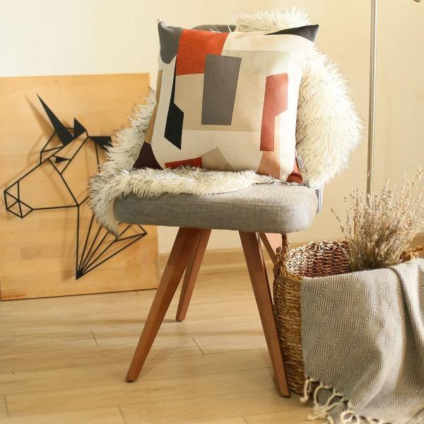 Boho-Chic Decorative Printed Jacquard Pillow - Thirty Six Knots - thirtysixknots.com