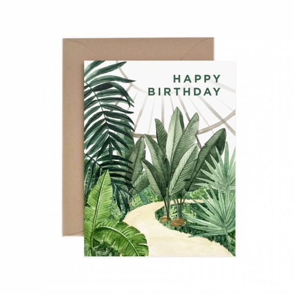 Conservatory Happy Birthday Greeting Card - Thirty Six Knots - thirtysixknots.com