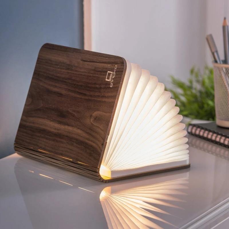 Gingko Smart Booklight - Natural Wood - Thirty Six Knots - thirtysixknots.com