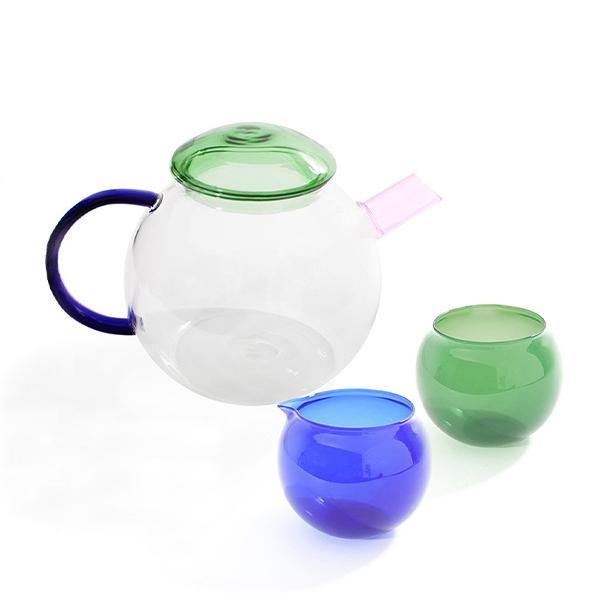 Fundamental Berlin Bubble Glass Milk and Sugar Set - Thirty Six Knots - thirtysixknots.com