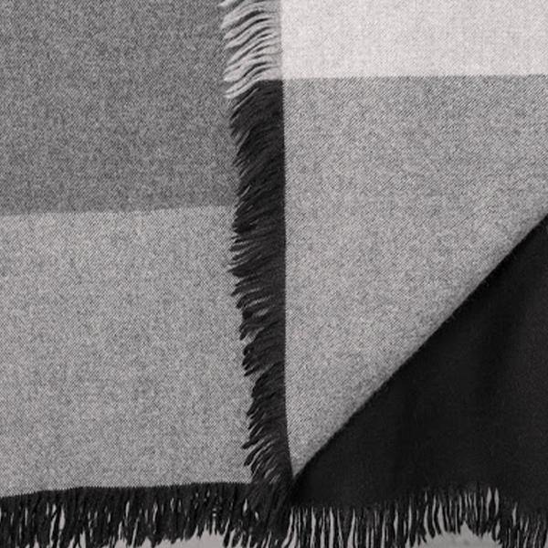 Latierra Camino Plaid Throw - Black - Thirty Six Knots - thirtysixknots.com